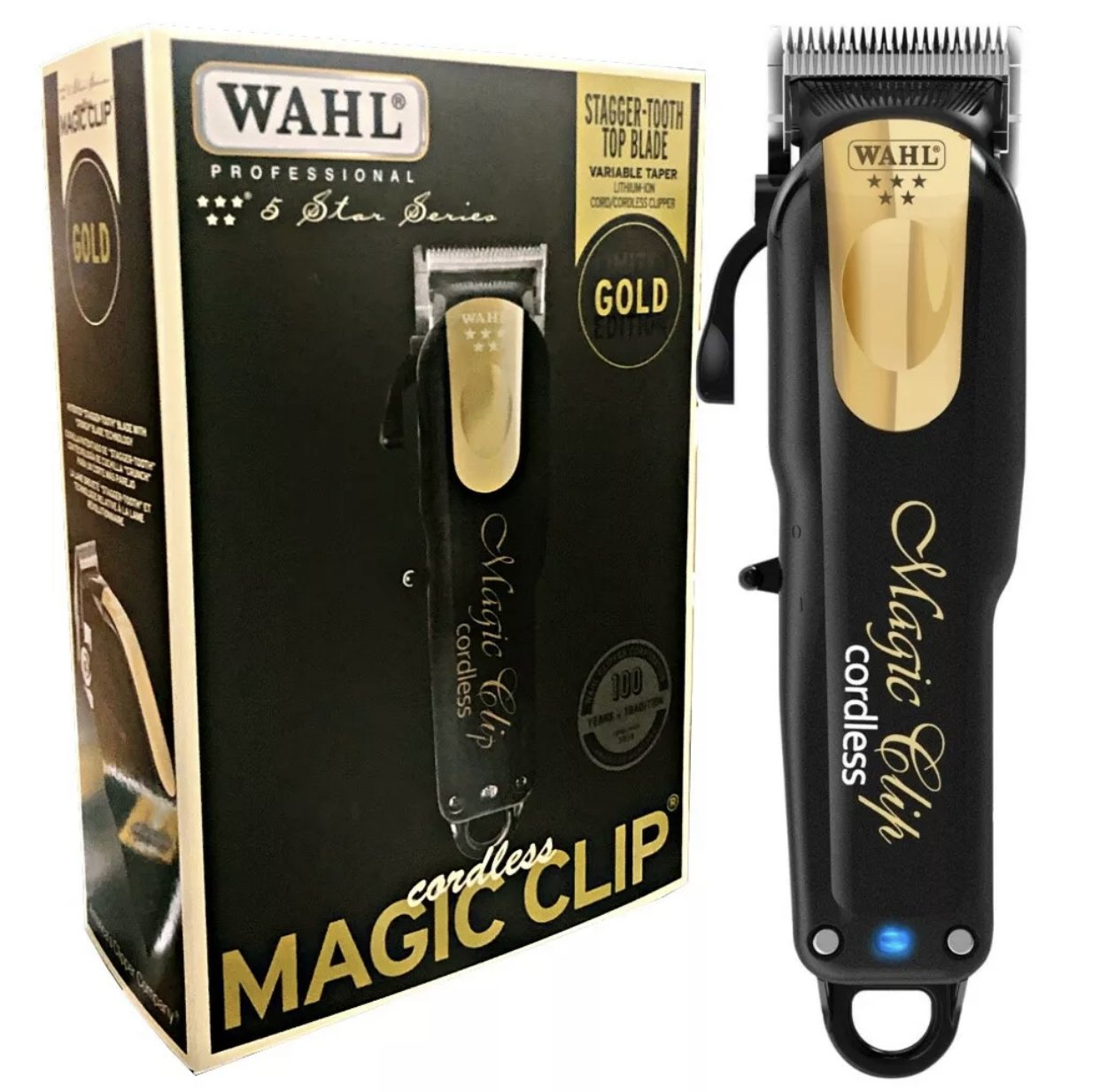 gold wahl magic clip